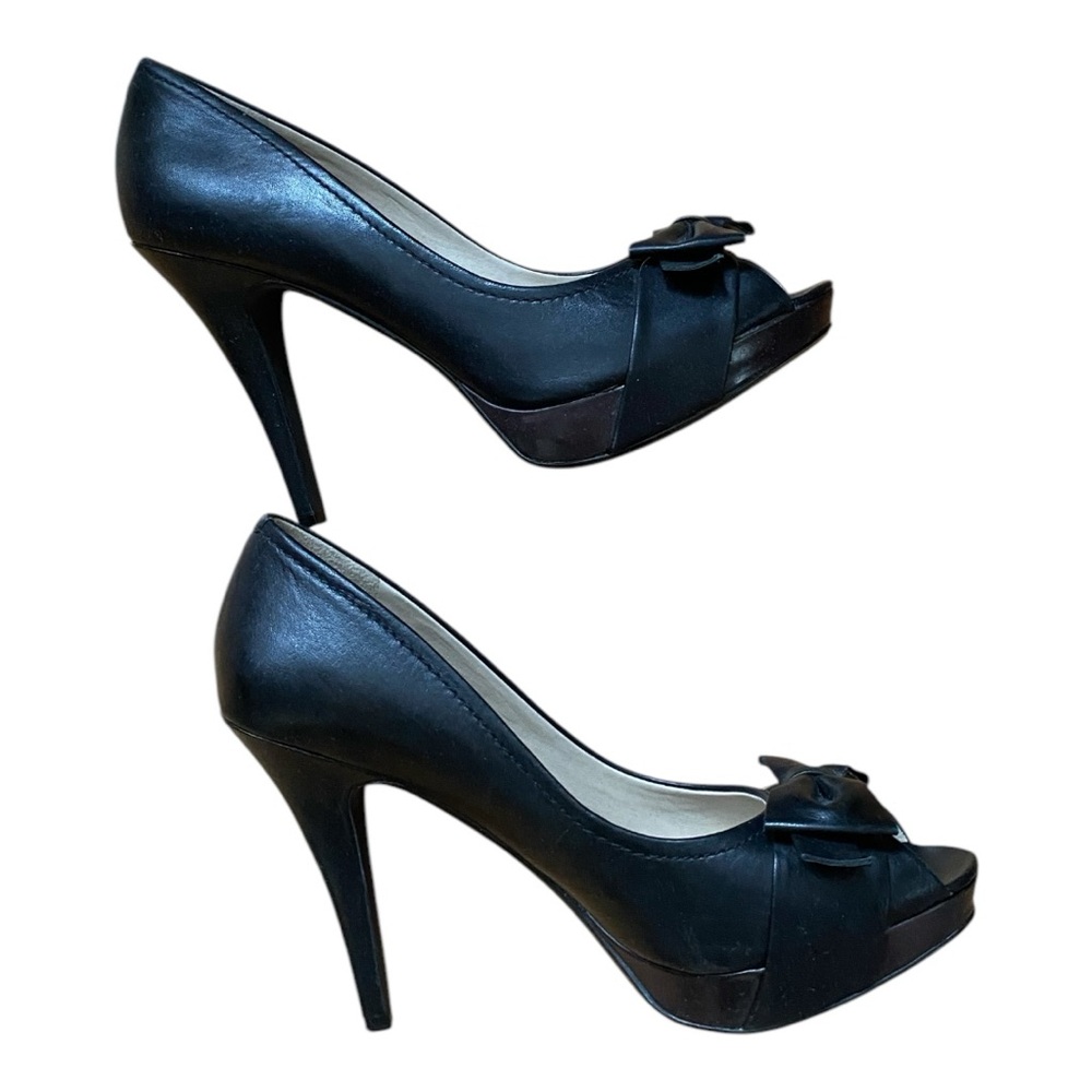 Cynthia Rowley platform open toe heels